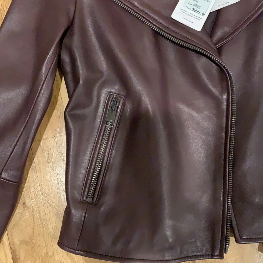 New REISS leather jacket - Picture 4 of 14